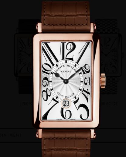 Review Franck Muller Long Island Men Replica Watch for Sale Cheap Price 1200 SC DT 5N MARRON